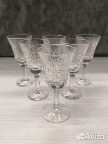 Хрустальные бокалы СССР