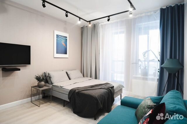 

Квартира-студия, 25 м², 2 кровати