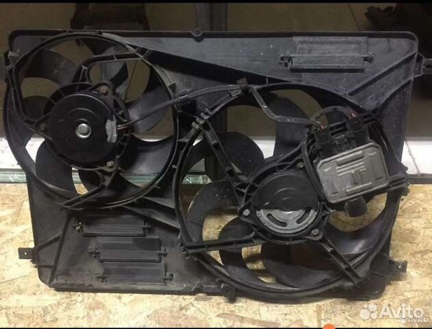 Вентилятор охлаждения радиатора Вольво хс70
