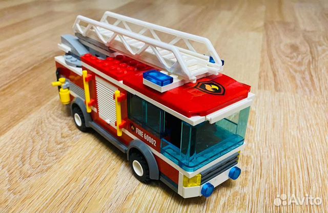 Lego city пожарная машина