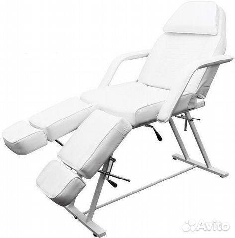 Кушетка косметологическая/педикюрная цвет бежевый
