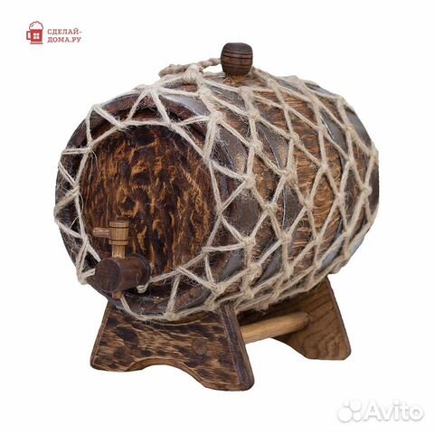 Дубовая бочка, объем 3 литра