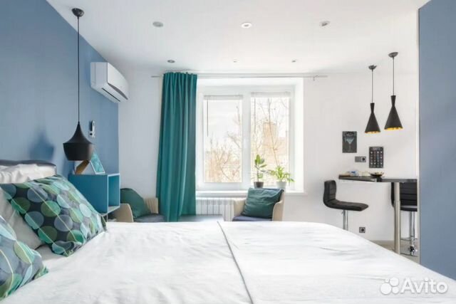 

Квартира-студия, 25 м², 1 кровать