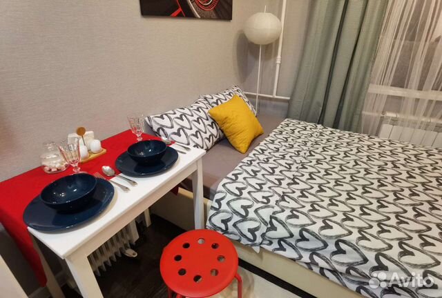 

Квартира-студия, 14 м², 1 кровать