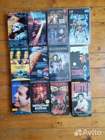 Видеокассеты VHS с фильмами