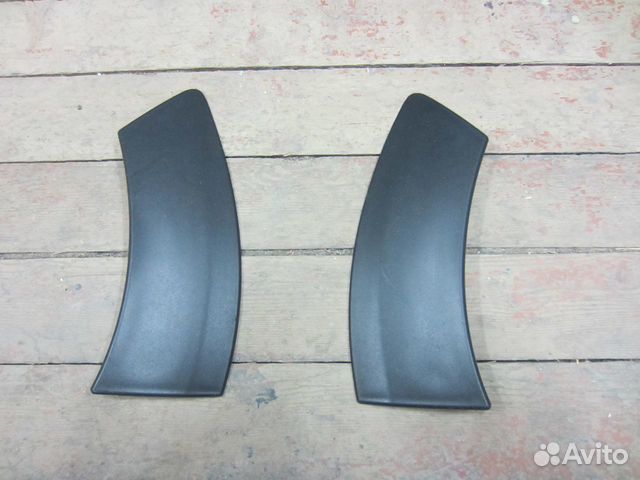 Накладки заднего бампера Renault Duster Dakar