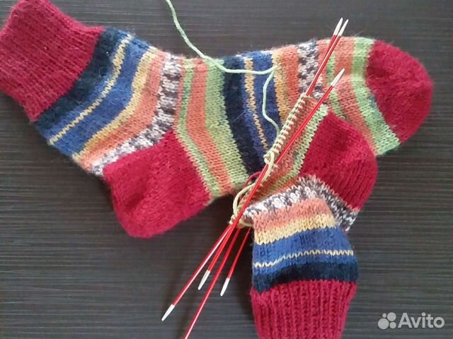 Вязанные носки