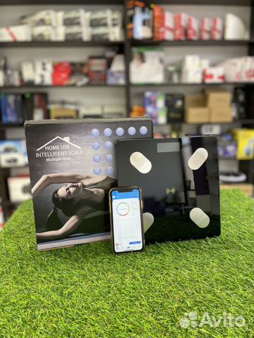 Смарт весы напольные