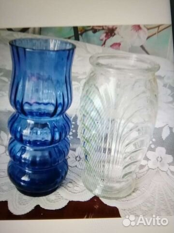 Вазы 3 шт.;Сахарница с ручкой и щипцами