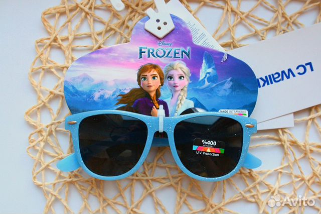 Детские Солнечные Очки Новые Эльза Пони