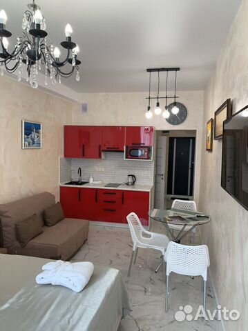 

Квартира-студия, 32 м², 2 кровати