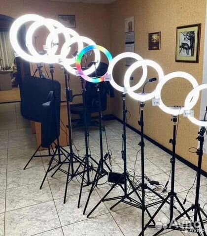 Кольцевые лампы большой выбор
