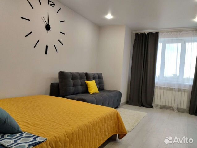 

1-к. квартира, 43 м², 2 кровати