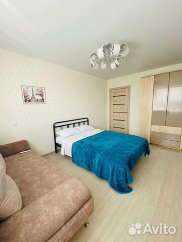 

1-к. квартира, 37 м², 2 кровати