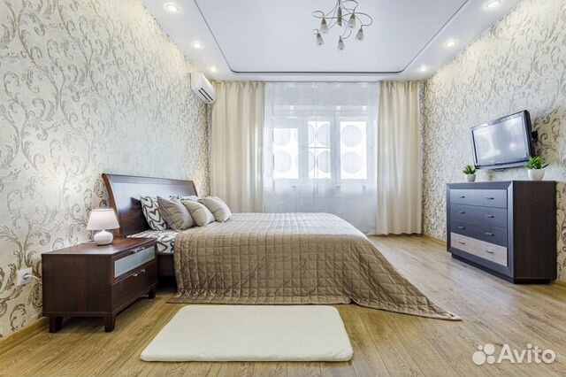 

1-к. квартира в апарт-отеле, 53 м², 2 кровати