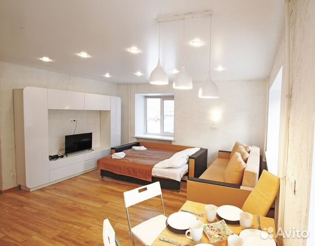 

Квартира-студия, 31 м², 2 кровати