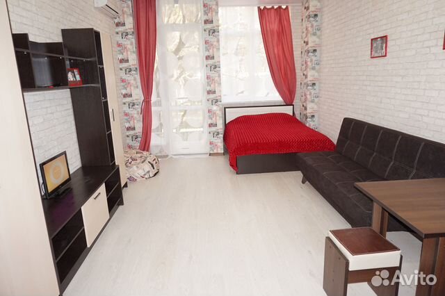 

Квартира-студия, 30 м², 2 кровати