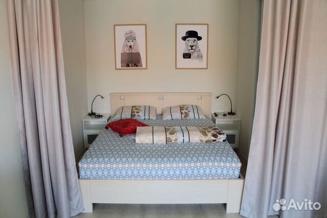 

1-к. квартира, 31 м², 2 кровати