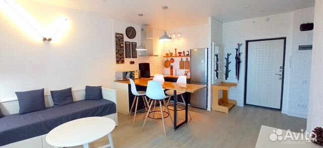 

1-к. квартира, 46 м², 2 кровати