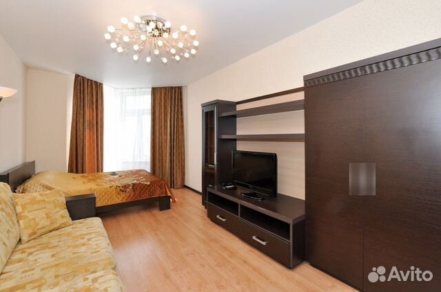 

1-к. квартира, 38 м², 2 кровати