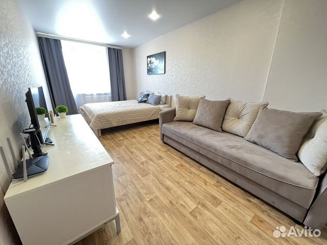 

1-к. квартира, 45 м², 2 кровати