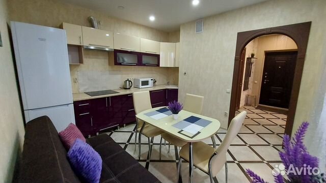 

1-к. квартира, 40 м², 2 кровати