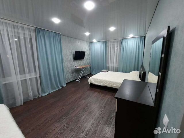 

1-к. квартира, 40 м², 2 кровати