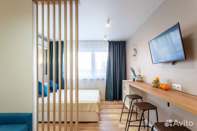 

Квартира-студия, 22 м², 2 кровати