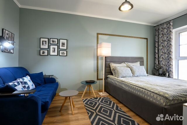 

1-к. квартира, 34 м², 2 кровати