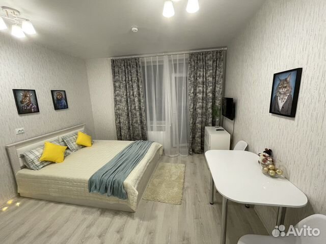 

Квартира-студия, 28 м², 1 кровать
