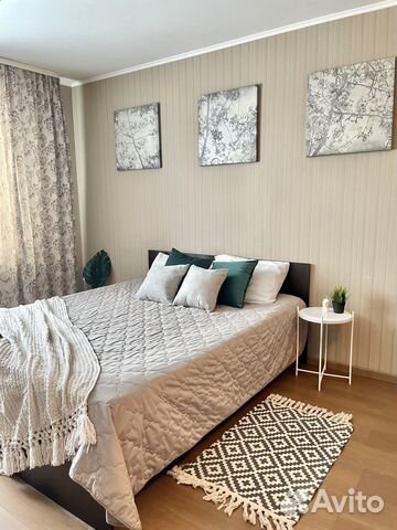 

1-к. квартира, 55 м², 2 кровати