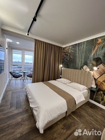 

Квартира-студия, 35 м², 1 кровать