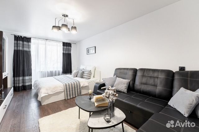 

1-к. квартира, 33,6 м², 2 кровати