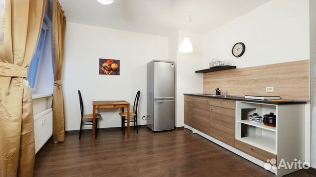 

Квартира-студия, 30 м², 2 кровати