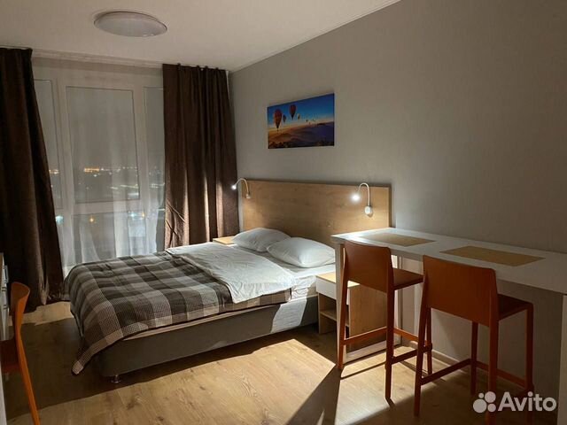 

Квартира-студия, 22 м², 1 кровать