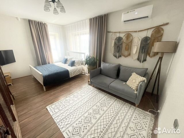 

1-к. квартира, 45 м², 2 кровати