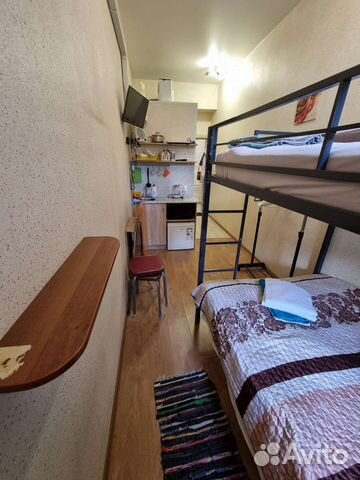 

Квартира-студия, 15 м², 2 кровати