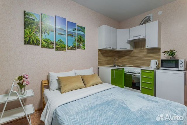 

Квартира-студия, 24 м², 1 кровать