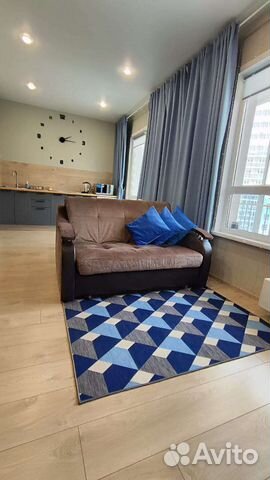 

Квартира-студия, 36 м², 2 кровати