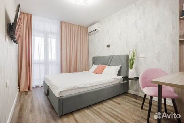 

Квартира-студия, 28 м², 1 кровать