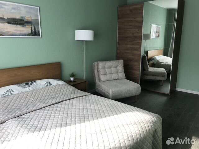 

1-к. квартира, 35 м², 2 кровати