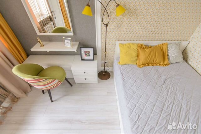 

1-к. квартира, 43 м², 2 кровати