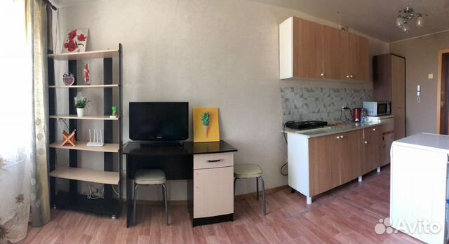 

Квартира-студия, 18 м², 2 кровати