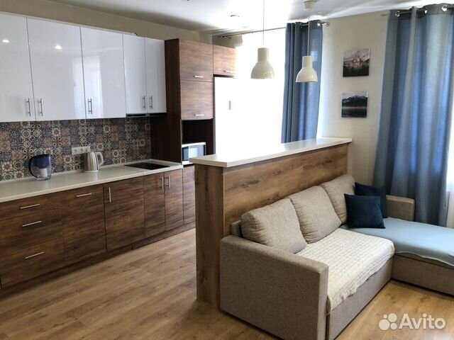 

2-к. квартира, 44 м², 2 кровати