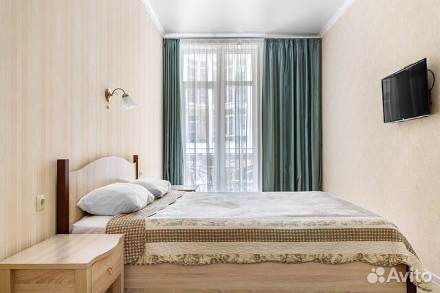 

1-к. квартира, 45 м², 2 кровати