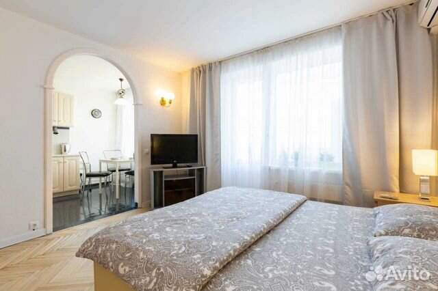 

1-к. квартира, 46 м², 1 кровать