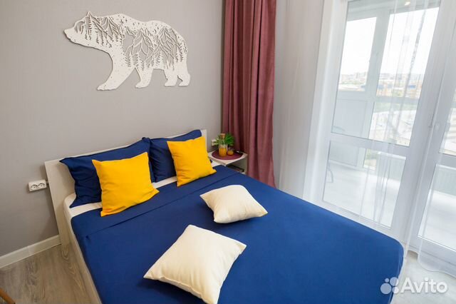 

Квартира-студия, 27 м², 2 кровати