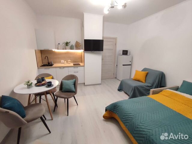 

Квартира-студия, 26 м², 3 кровати