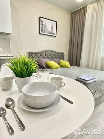 

Квартира-студия, 30 м², 1 кровать