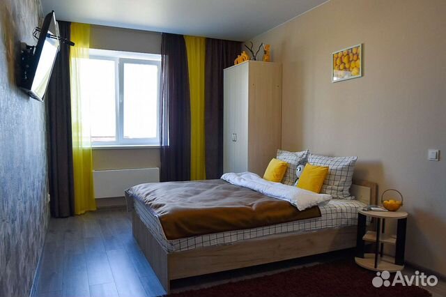 

1-к. квартира, 32 м², 2 кровати